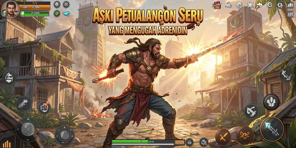 Tampilan gameplay <strong>77RP</strong> yang mendebarkan dan penuh aksi.
