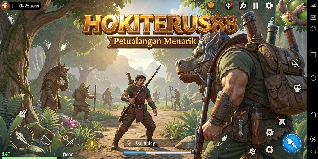 Gameplay menarik di dunia terbuka HOKITERUS88 yang memukau.