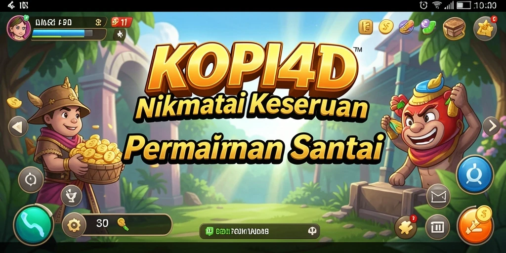 Tampilan gameplay KOPI4D yang menarik dan menghibur.