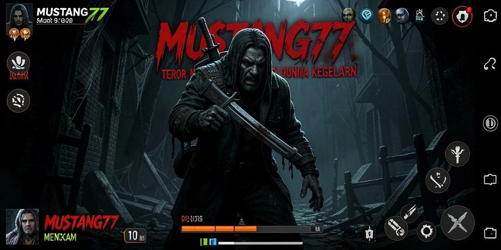 Gameplay MUSTANG77 dengan suasana Horror yang mencekam dan menggugah.