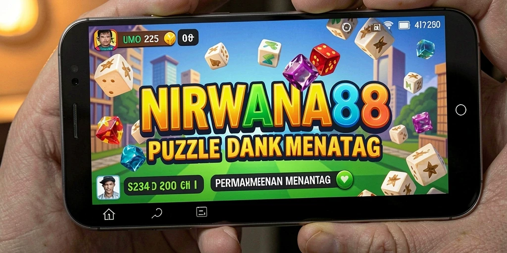 Tampilan gameplay NIRWANA88 yang menarik dan penuh warna.