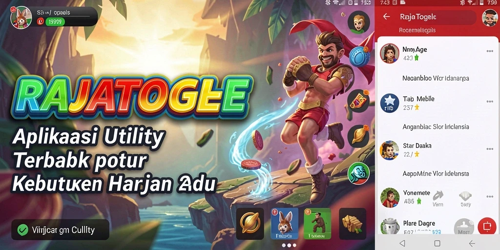 Tampilan antarmuka RAJATOGEL yang intuitif dan menarik.