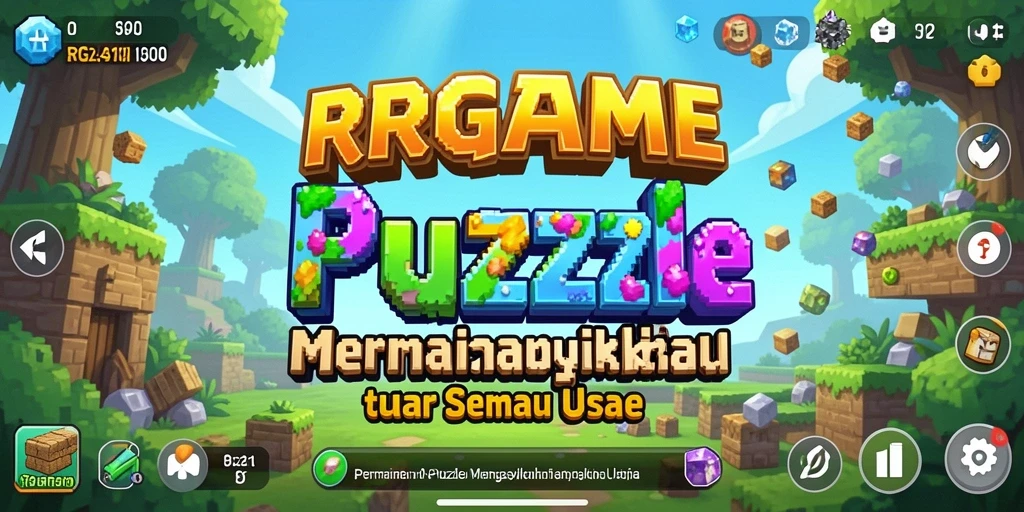 Tampilan gameplay RPGAME menampilkan teka-teki yang memikat dan tantangan yang beragam.