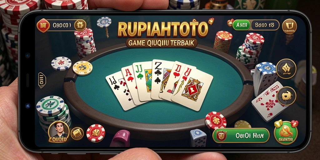 Gameplay QiuQiu yang seru dan kompetitif.