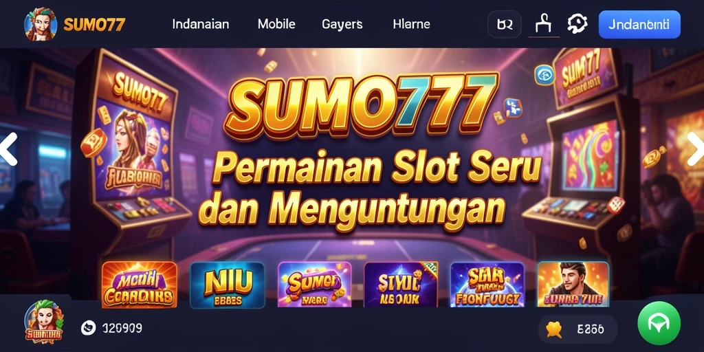 Tangkapan layar gameplay SUMO777 menampilkan keseruan permainan Slot.