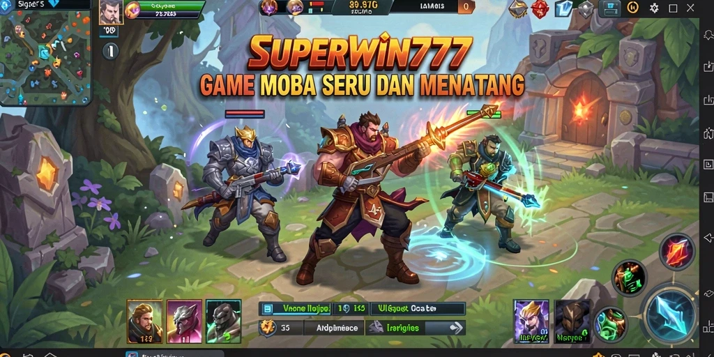Gameplay SUPERWIN777 yang menegangkan dengan tim dan strategi.