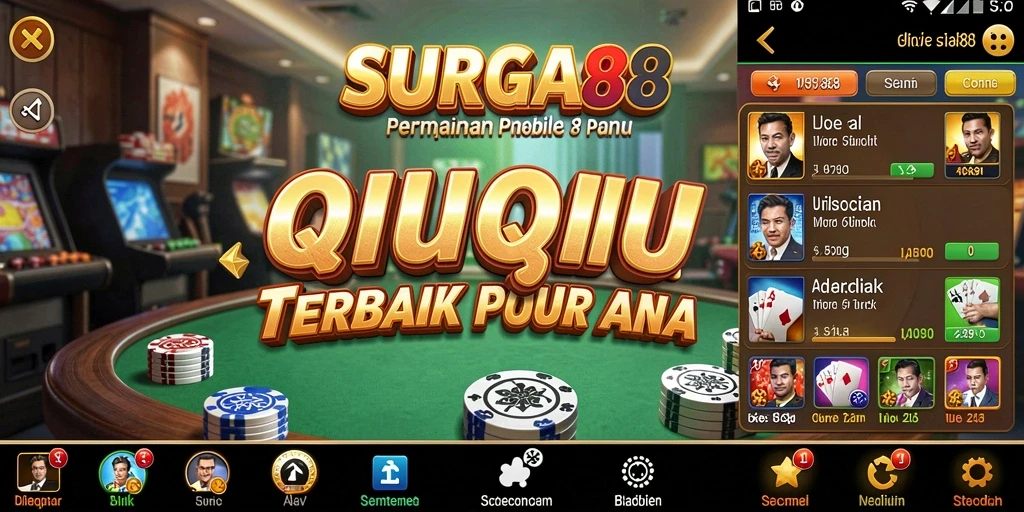 Gameplay QiuQiu seru dengan grafis menawan di SURGA88.