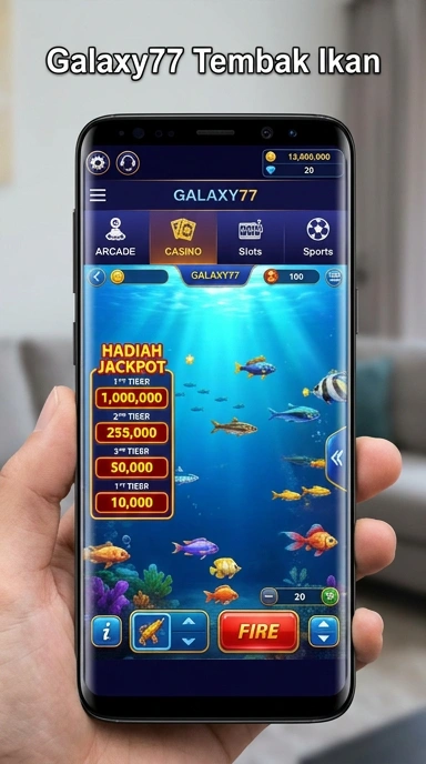 Screenshot aplikasi galaxy77 menampilkan berbagai kategori aplikasi yang tersedia.